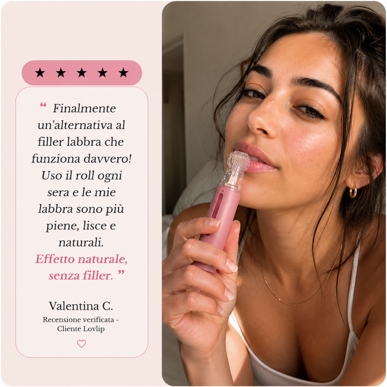 Lovlip roll | Il segreto naturale per labbra piene e irresistibili